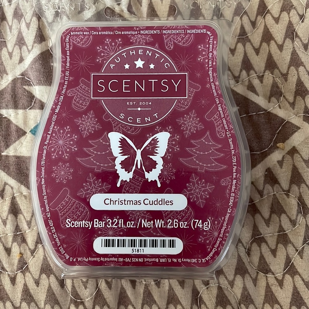 Christmas Cuddles Scentsy Wax Bar